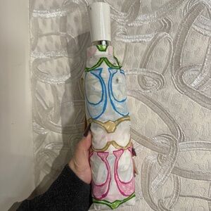 Foldable Patterned Umbrella - Multicolor